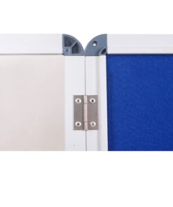 VIZ-PRO Tamperproof Lockable Noticeboard Class 1 Aluminium Framed 36x24 Inches Blue Felt 36 x 24 inches 12 61JnlOgRYPL