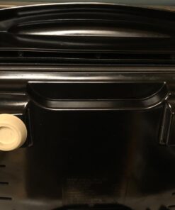 George Foreman 4-Serving Removable Plate Electric Grill and Panini Press, George Tough Non-Stick Coating, Drip Tray Catches Grease, Black 39 61JqCKKVFbL