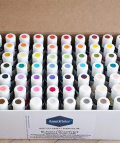 Food Coloring AmeriColor Heavenly Seventy Kit Soft Gel Paste 70 x .75 Ounce Bottles 12 61JrGttiYSL