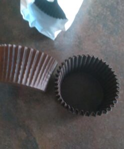 Brown Paper Cupcake Liners - MADE IN USA- Fluted Cupcake Holder Cups for Baking Muffins, Food-Grade, Odorless, Non-Stick, Fits Standard Pans, 2 x 1 1/4-500 pc. standard - 500 pc. 34 61JrmM7IEHL