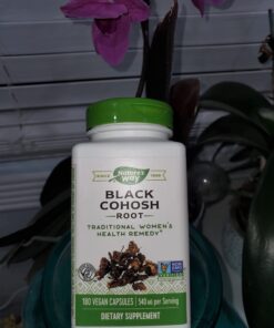 Nature's Way Black Cohosh Root, Traditional Support for Women's Health*, 540 mg, 180 Vegan Capsules 32 61JrvUF6lLL