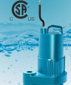 Barnes Cast Iron Sewage Pump, 1/2 hp, 115V, 1 Phase, 2-Inch NPT Vertical Discharge, 71 GPM, 25-Foot Head, Manual No Float 15 61JtXJxTNlL