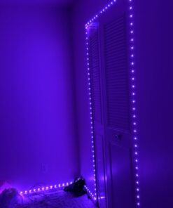 DAYBETTER Smart WiFi Led Lights 100ft, Tuya App Controlled Led Strip Lights, Work with Alexa and Google Assistant, Timer Schedule , Color Changing Led Lights for Bedroom Party Kitchen 32 61JtyFneETL