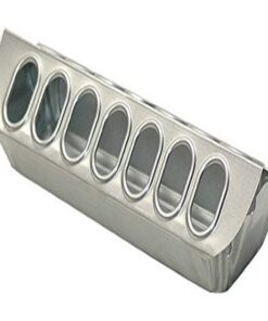 Brower S212 Galvanized 12-Inch Slide Top Chick and Small Bird Feeder or Drinker,steel