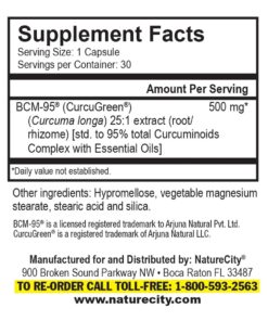 NatureCity True-Curcumin Turmeric Supplement | Non-GMO Tumeric and Curcumin 500mg Curcuma Capsules Vitamin Supplements | Up to 700% Increase in Absorption (30 Day Supply) | Supports Joints 30 Count (Pack of 1) 7 61JvxysyRCL