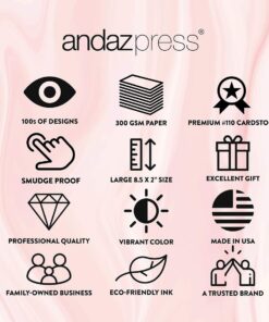 Andaz Press Blush Pink Gold Glitter Girl Baby Shower Party Collection, Water Bottle Label Stickers, 20-Pack Labels Water Bottle 15 61JvzbXOlL