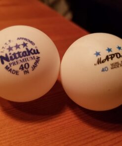 MAPOL 50 White 3-Star Table Tennis Balls Premium Training Ping Pong Balls 25 61Jwr yOxNL