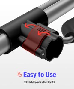 Donner Guitar Stand Acoustic,Folding Metal Electric Stands & Hangers,Bass Classical Travel Guitar Stand adjust for 30" 40" Mandolin, Bass, Banjo, Ukulele (Gray) - DS-1 Gray 40 61JxYdUOUvL 2