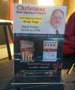 Beryland Acrylic Sign Holder - 5 x 7 inches - Side Insert, 10-Pack of Sign Holders (Box of 10) 17 61K fpraepL