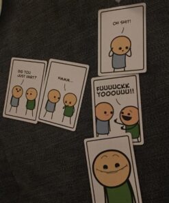 Joking Hazard by Cyanide & Happiness - a funny comic building party game for 3-10 players, great for game night White 40 61K0YHtU3L