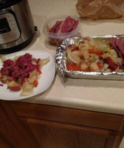 Instant Pot Duo 7-in-1 Electric Pressure Cooker, Slow Cooker, Rice Cooker, Steamer, Sauté, Yogurt Maker, Warmer & Sterilizer, Includes App With Over 800 Recipes, Stainless Steel, 6 Quart 6QT 94 61K1iXNWBL