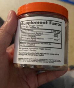 Genius Mushroom - Lions Mane, Cordyceps and Reishi - Immune System Booster & Nootropic Brain Supplement - for Natural Energy, Memory & Liver Support, 90 Veggie Pills Mushroom Complex - 90 Count 29 61K2XV9sZsL