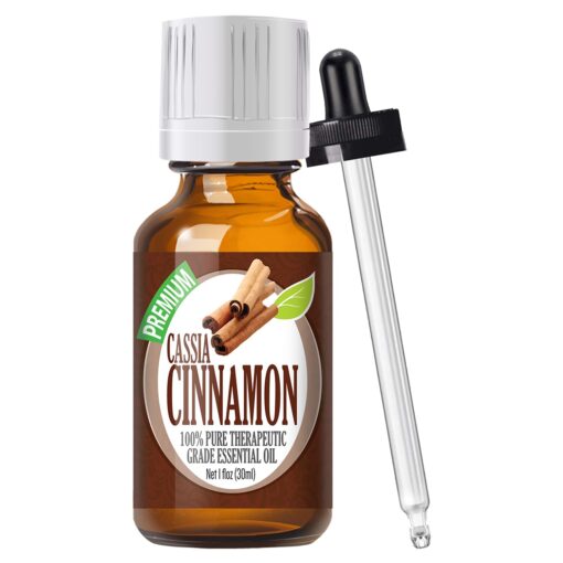 Healing Solutions 30ml Oils - Cassia Cinnamon Essential Oil - 1 Fluid Ounce Cinnamon Cassia