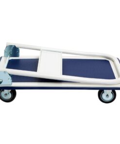 Giantex 10 Costway Platform Cart Dolly Folding Foldable Moving Warehouse Push Hand Truck, 330lbs Weight Capacity, Blue 19 61K76U55q0L