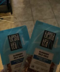 Tiesta Tea - Blueberry Wild Child, Blueberry Hibiscus Herbal Tea, Loose Leaf, Up to 25 Cups, Make Hot or Iced, Non-Caffeinated, 1.8 Ounce Resealable Pouch Pouch - 25 Cups 43 61K87g6CtbL