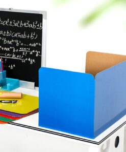 School Privacy Boards for Student Desks Students Classroom Privacy Folders Study Carrel Reduces Distractions Privacy Boards for Student Desks Test and Desk Dividers, 19 x 12 Inch (24 Pack) 24 13 61K9Zx6DPBL