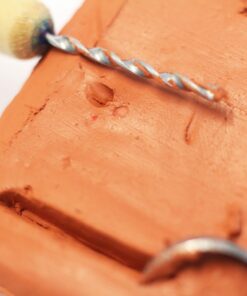 Mont Marte Terracotta Color Air Hardening Modeling Clay 500g (1.1lb). Terracotta Color Air Dry Clay with Drying Time of Approximately 24 Hours. Suitable for Sculptors and Modelers of All Skill Levels. 1.1lb Terra 14 61K9eSk922L