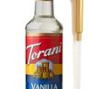 Vanilla Syrup for Coffee 25.4 Ounces for Vanilla Flavored Coffee Syrup with Fresh Finest Syrup Pump Dispenser 11 61KBNh86BCL