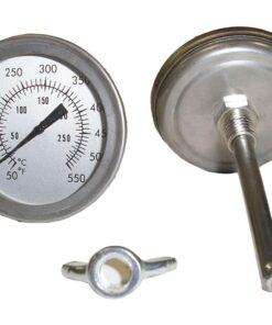 Fantasycart F&C 3" Barbecues BBQ Smoker Pit Grill Thermometer Temp Gauge