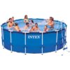 Intex 15ft X 48in Metal Frame Pool Set with Filter Pump, Ladder, Ground Cloth & Pool Cover 15-Feet by 48-inch 71 61KCWl8kTOL