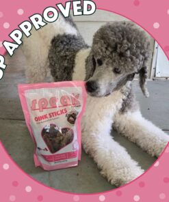 Speak Dog Treats Oink Sticks, Gluten and Grain Free Low Calorie Pork Trachea Chews for Small Breeds, Perfect Alternative for Rawhide, 8 Ounces 16 61KCeGuB4wL