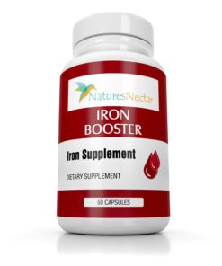 Iron Booster - Iron Supplement for Women - Helps Boost Red Blood Cell Production with Slow Release Non Constipating Ferrous Iron Pills for Women - Best Iron Supplements for Anemia - Raw Iron Vitamins 21 61KDELn8ofL