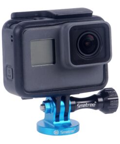 Alternative view of Smatree Aluminum Tripod Mount Adapter for GoPro Session, Hero 11, 10, 9, 8, 7, 6, 5, 4, 3 Plus, 3, 2, 1 HD, GoPro Hero 2018,DJI OSMO Action,Joby Gorilla Pod,GoPro Hero 7 Silver,GoPro Tripod, Blue