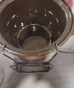 Slow Cooker Lid Holder for Cooking, Hand Free Pot Lid Organizer Fits Most Slow Cookers, Stainless Steel Pot Lid Rack with Silicone Sink Keeps Countertop No Mess (Black, 2 Pack) Black 43 61KDVU2K3ZL