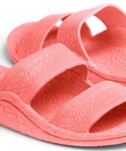 Pali Hawaii Unisex Adult Classic Jandals Sandals 5 Pink