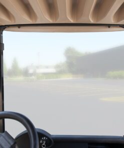 OxGord UTV Rear View Side Mirrors Shatter-Proof, Universal Best for 1.6" - 2" Roll Cage Bar, Adjustable Arm - High Impact Tempered Glass 2-pack Side View 25 61KID78syLL