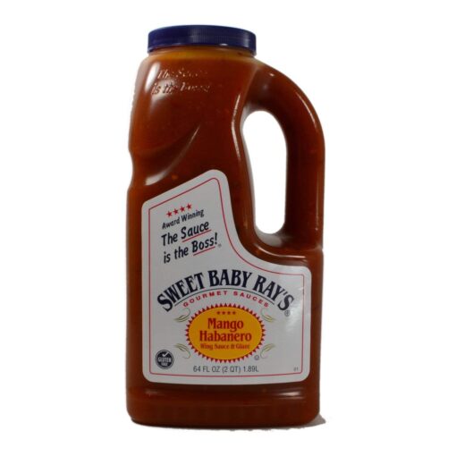 Sweet Baby Ray's Gourmet Sauces Mango Habanero Wing Sauce, 64 oz 64 Fl Oz (Pack of 1)