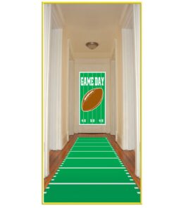 Sports Field Runner (poly w/double-stick tape) Party Accessory (1 count) (1/Pkg) One Size Multi Color