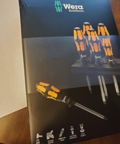 Wera - 5018282001 932/6 Kraftform Plus Screwdriver Set and Rack, 6-Pieces Factory 42 61KKMrxzK6L