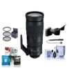 Nikon 200-500mm f/5.6E ED AF-S VR Zoom NIKKOR Lens- Bundle with 95mm Filter Kit, Flex Lens Shade, Cleaning Kit, Cap Leash, Software Package 54 61KL 1Alz6L