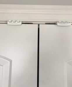 Prime-Line U 9888 Flip Action Door Lock – Reversible White Privacy Lock with Anti-Lock Out Screw for Child Safe Mode, 2-3/4” (Single Pack) 1 21 61KL0umUniL