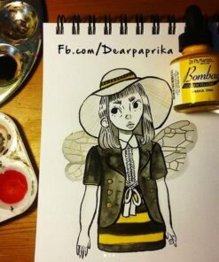 Dr. Ph. Martin's Bombay India Ink (Set 2) Ink Set, 1.0 oz, Set 2 Colors, 1 Set of 12 Bottles. 31 61KLl5T8ML