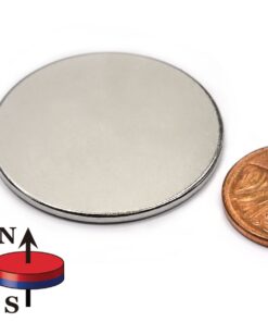 N52 Disc Neodymium Magnets Dia 1.26 x 1/16" Strongest Grade Rare Earth Magnets Discs - Science Projects, Fridges and Refrigerators, Crafting and Hobbies - Pack of 6 12 61KMZCgDK4L