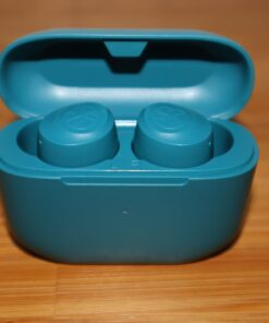 JLab Go Air Pop True Wireless Bluetooth Earbuds + Charging Case, Teal, Dual Connect, IPX4 Sweat Resistance, Bluetooth 5.1 Connection, 3 EQ Sound Settings Signature, Balanced, Bass Boost 41 61KNCrRvyaL