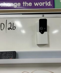 MUCXNIIY 2 Pcs Magnetic Book Shelf for Whiteboard, Reusable Acrylic Magnetic Book Holder with a Pen Container, Book Display Shelf for Teacher Kids Classroom Office, White 16 61KOgtaLLCL