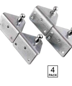 Gas Spring Lift Support Mounting Brackets 10mm Ball Stud - (2 Pair - 10 Millimeter) 2 Pair - 10 Millimeter 12 61KOm4BaAkL