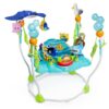 Bright Starts Disney Baby Finding Nemo Sea of Activities Baby Activity Center Jumper with Interactive Toys, Lights, Songs & Sounds, 6-12 Months (Blue) 29 61KPO08usXL