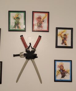 Rubie's Dragon Ninja Child's Backpack Weapon Set, Multicolor 30 61KPVe EZqL