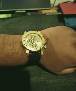 Invicta Pro Diver Men's Wrist Watch Stainless Steel Japanese Quartz 22 mm Gold Ion-Plating 39 61KQpf6jrGL