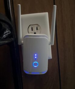 Macard WiFi Extender Booster - 2023 Release Up to 74% Faster - Broader Coverage Than Ever, Signal Booster for Home - with Ethernet Port, Made for USA 33 61KRnkqJXcL