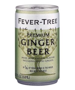 Fever Tree Ginger Beer - Premium Quality Mixer - Refreshing Beverage for Cocktails & Mocktails. Naturally Sourced Ingredients, No Artificial Sweeteners or Colors - 150 ML Cans - Pack of 24 5.07 Fl Oz (Pack of 24) 15 61KTFmIDAnL