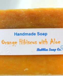 Aloe Vera Handmade Soap Gift Set - Made in USA - All Natural/Organic - Aloe Calendula, Orange Hibiscus w/Aloe, Ginger Lime w/Aloe 10 61KU219fhhL