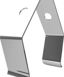 BBQ Butler Meat Thermometer Probe Holder - Temp Probe Clip - Barbecue Clip -Single Hole A-Style Design - Ambient Thermometer Temperature Readings for Smokers/Grills/Ovens - 1 Clip 15 61KU97CjX0L