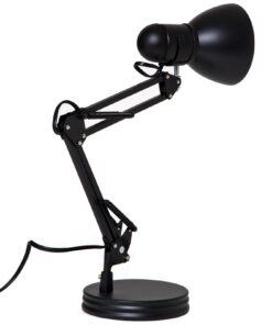 Boston Harbor TL-WK-134E-BK-3L Swing Arm Adjustable Desk Lamp, 60 W, A19, Black 23 61KUKLvX42L