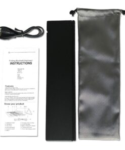 Geyes Portable Folding Wireless Keyboard - BT Rechargeable Full Size Ultra Slim Foldable Keyboard with Kickstand, Aluminum Alloy, Compatible iOS Android Windows Smartphone Tablet and Laptop, Black 608 25 61KWNrvkQPL