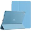 JETech Case for iPad Air 2 (2nd Generation), Smart Cover Auto Wake/Sleep (Blue) Blue 41 61KWu UEdvL